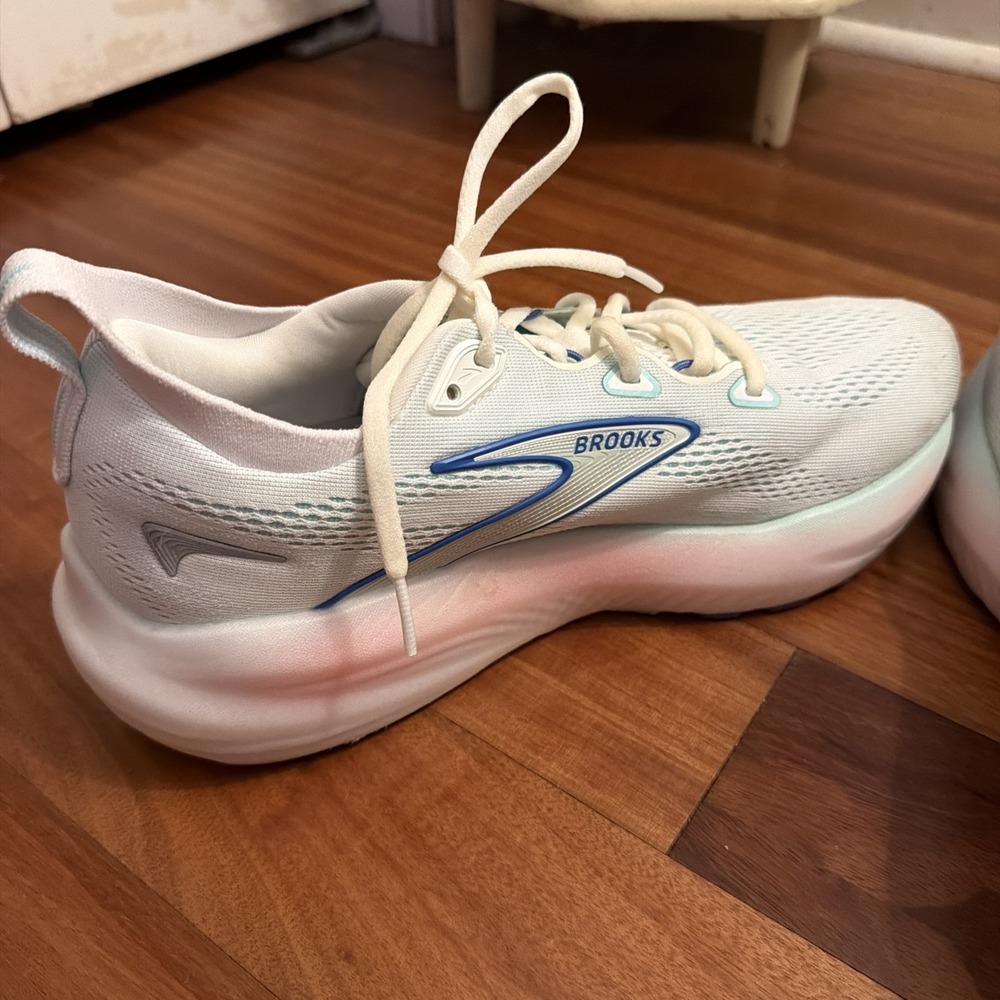 Brooks Glycerin 21 1204341B110 Athletic Sneaker Women's 9.5 White Mesh Running - Picture 5 of 9